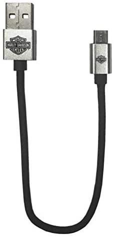 Harley Davidson - Charge & Sync Micro USB Cable Short 6inch