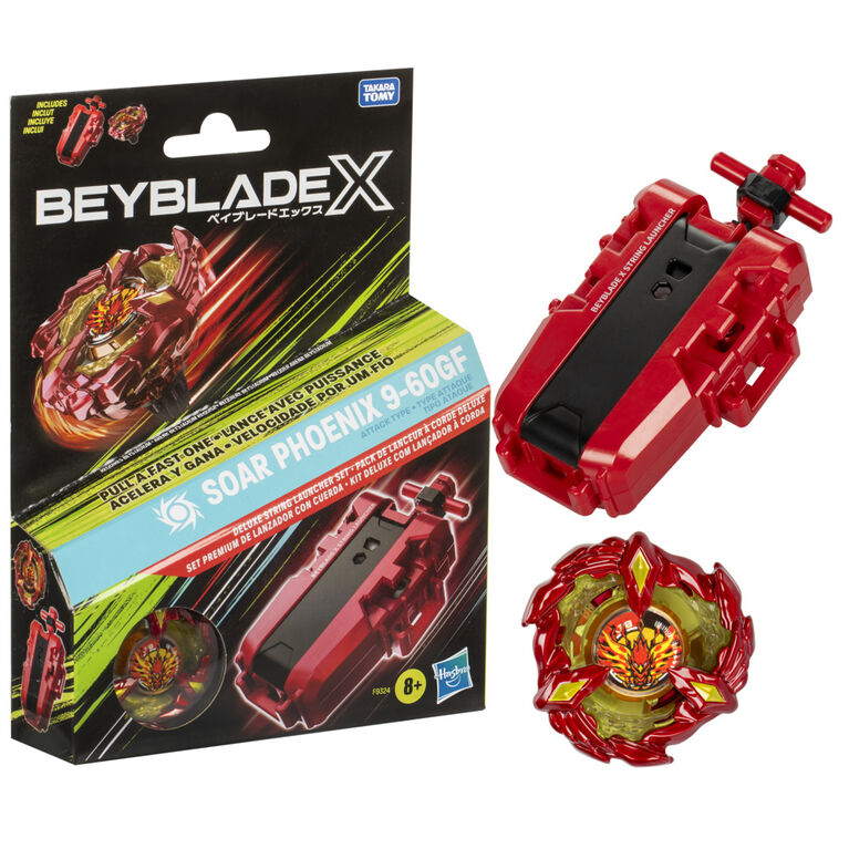 Hasbro - BEYBLADE - BBX DELUXE STRING LAUNCHER SET