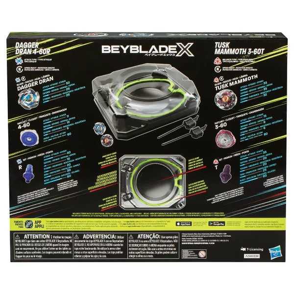 Hasbro - BEYBLADE - BBX GEN 4 XTREME BATTLE SET