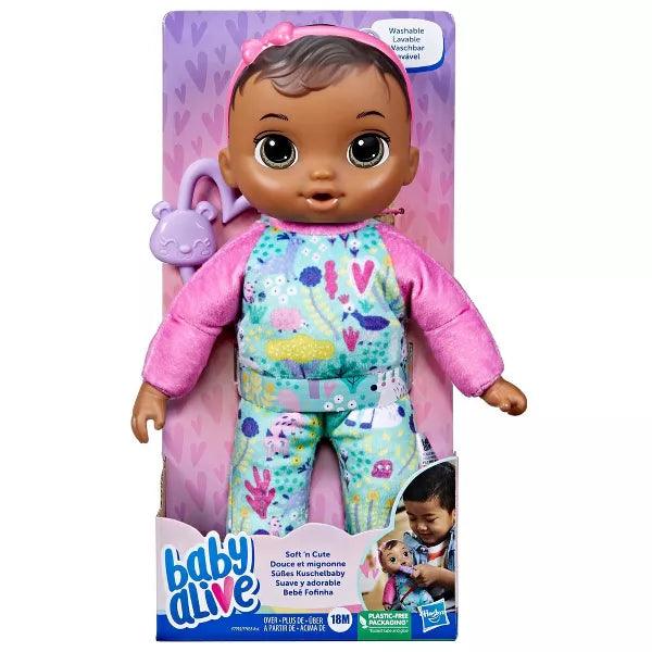 Hasbro - Baby Alive - Poupée bébé plus douce et plus câline