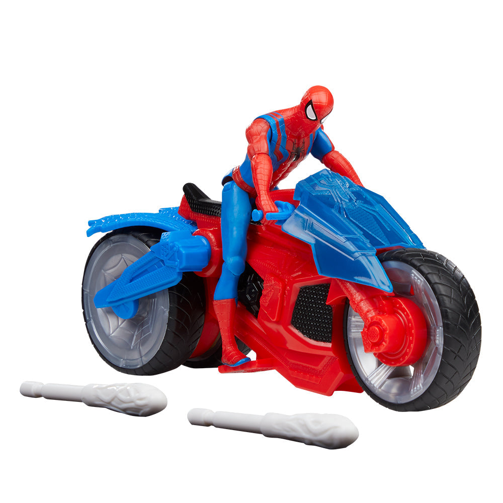 Hasbro - Marvel - Spiderman - Véhicule et figurine de 4 pouces
