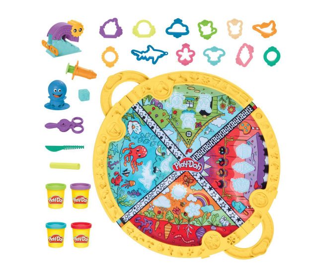 Hasbro - Play-Doh - Fold N' Go Playmat
