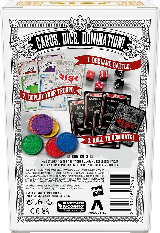 Hasbro - Risk Strike - Card Game