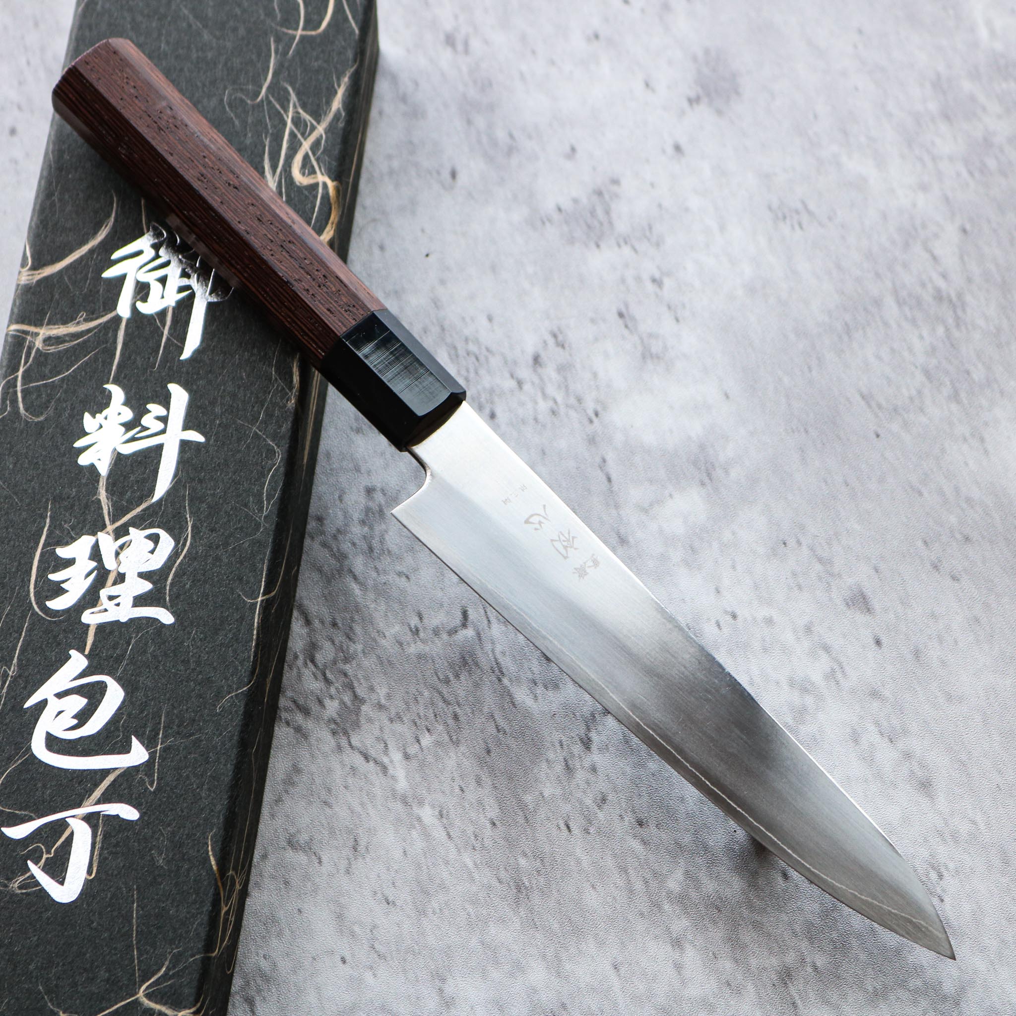 Couteau à éplucher Hatsukokoro Ginsou 150 mm (Wenge)