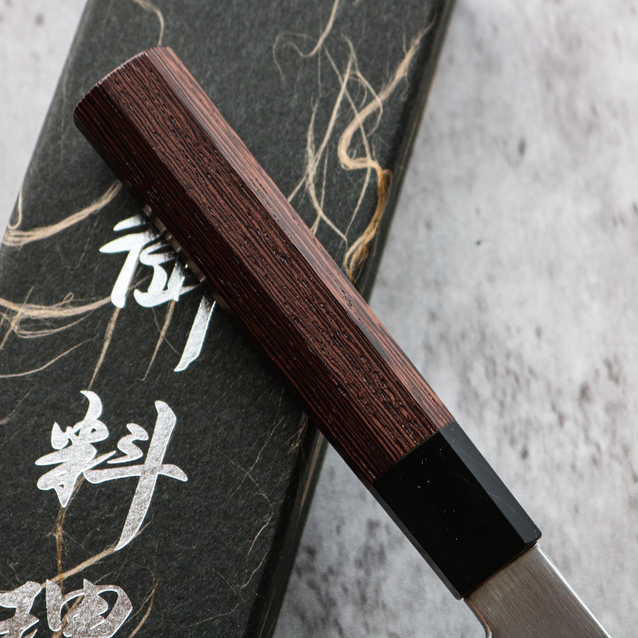 Couteau à éplucher Hatsukokoro Ginsou 150 mm (Wenge)