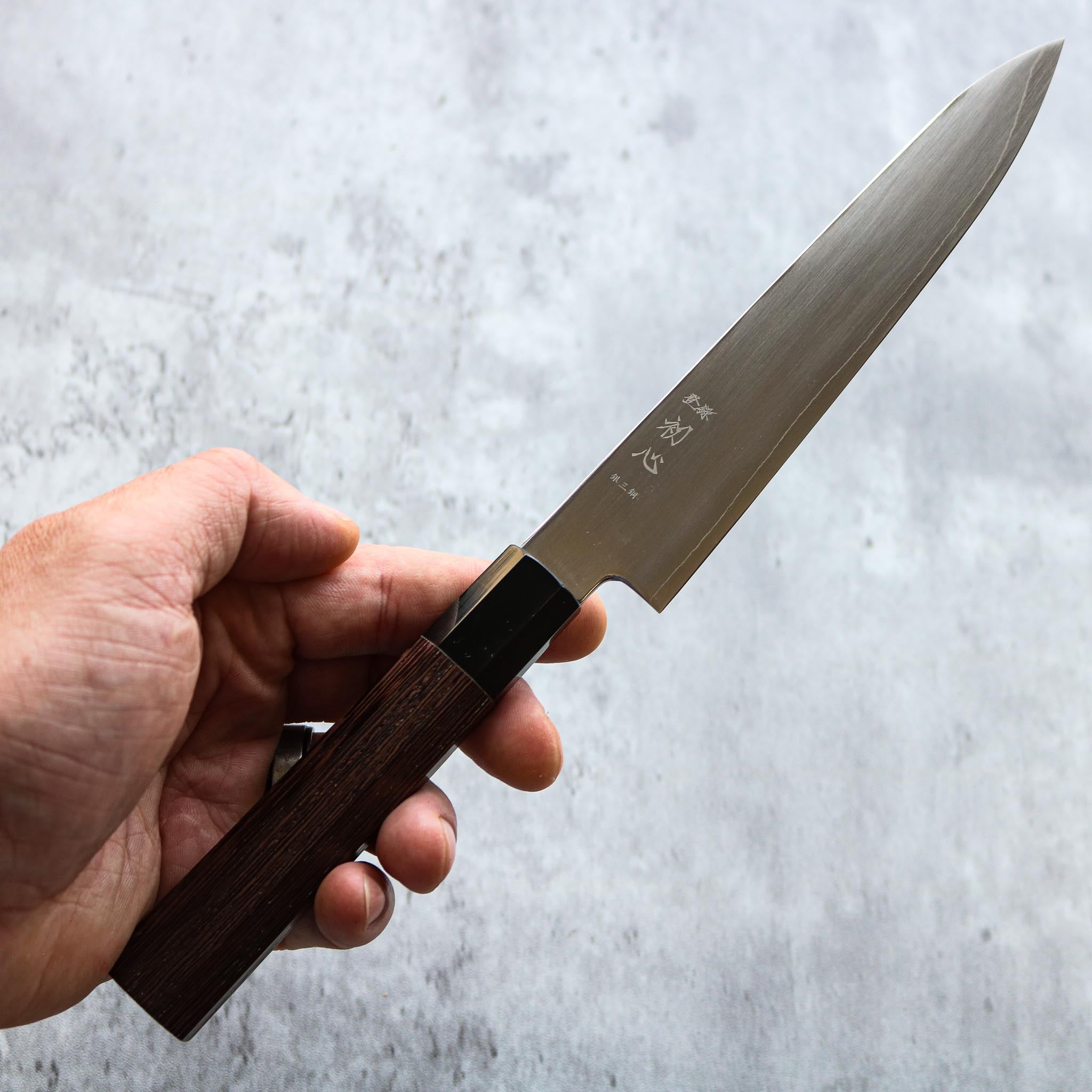 Couteau à éplucher Hatsukokoro Ginsou 150 mm (Wenge)
