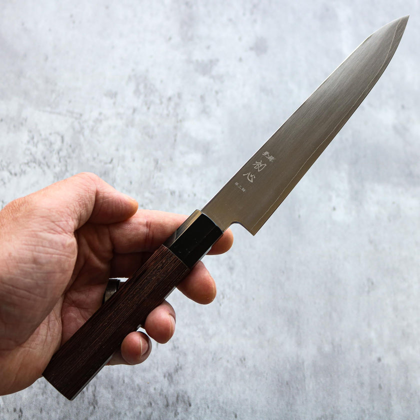 Couteau à éplucher Hatsukokoro Ginsou 150 mm (Wenge)