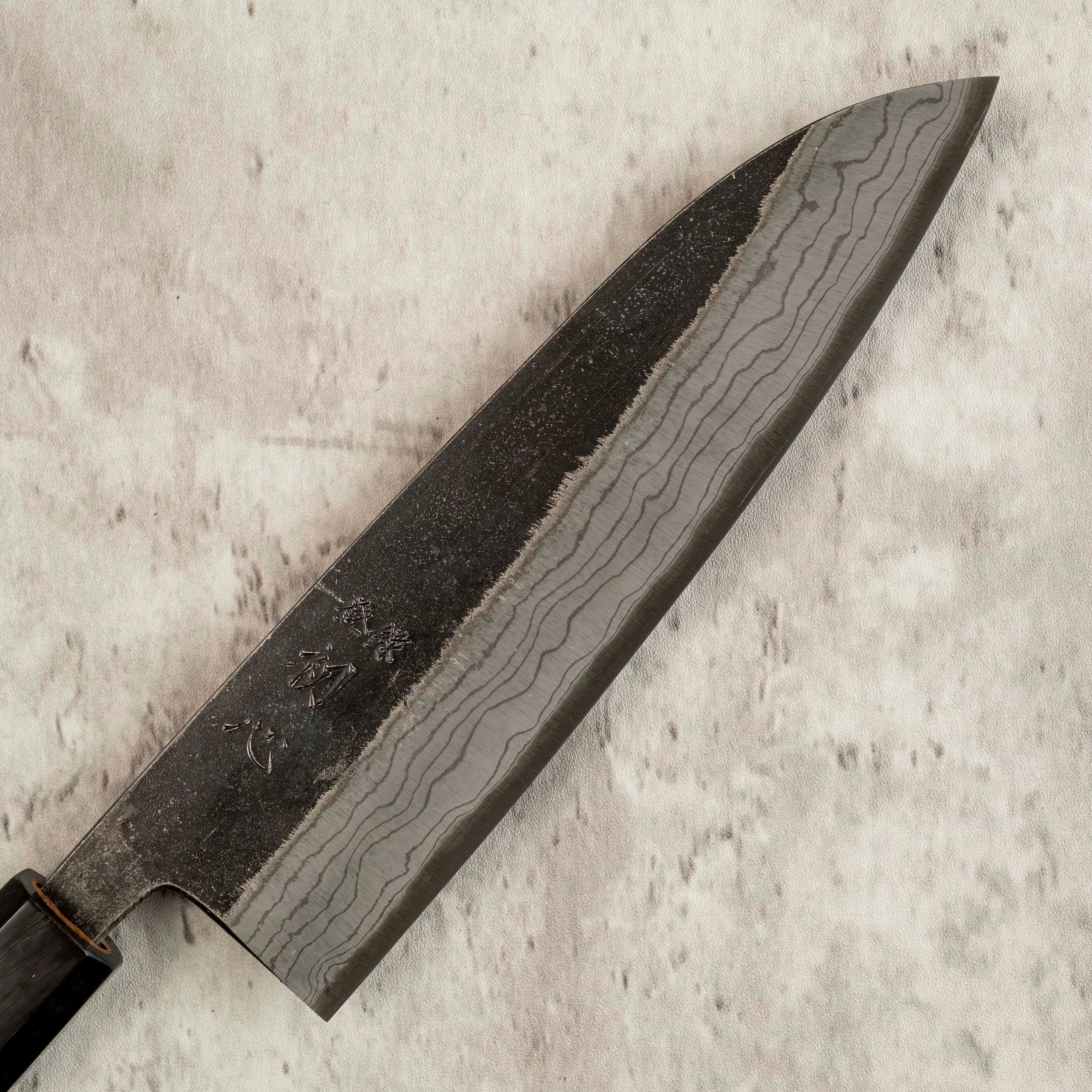 Hatsukokoro Kurouchi Santoku 180mm