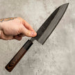 Hatsukokoro Kurouchi Santoku 180mm
