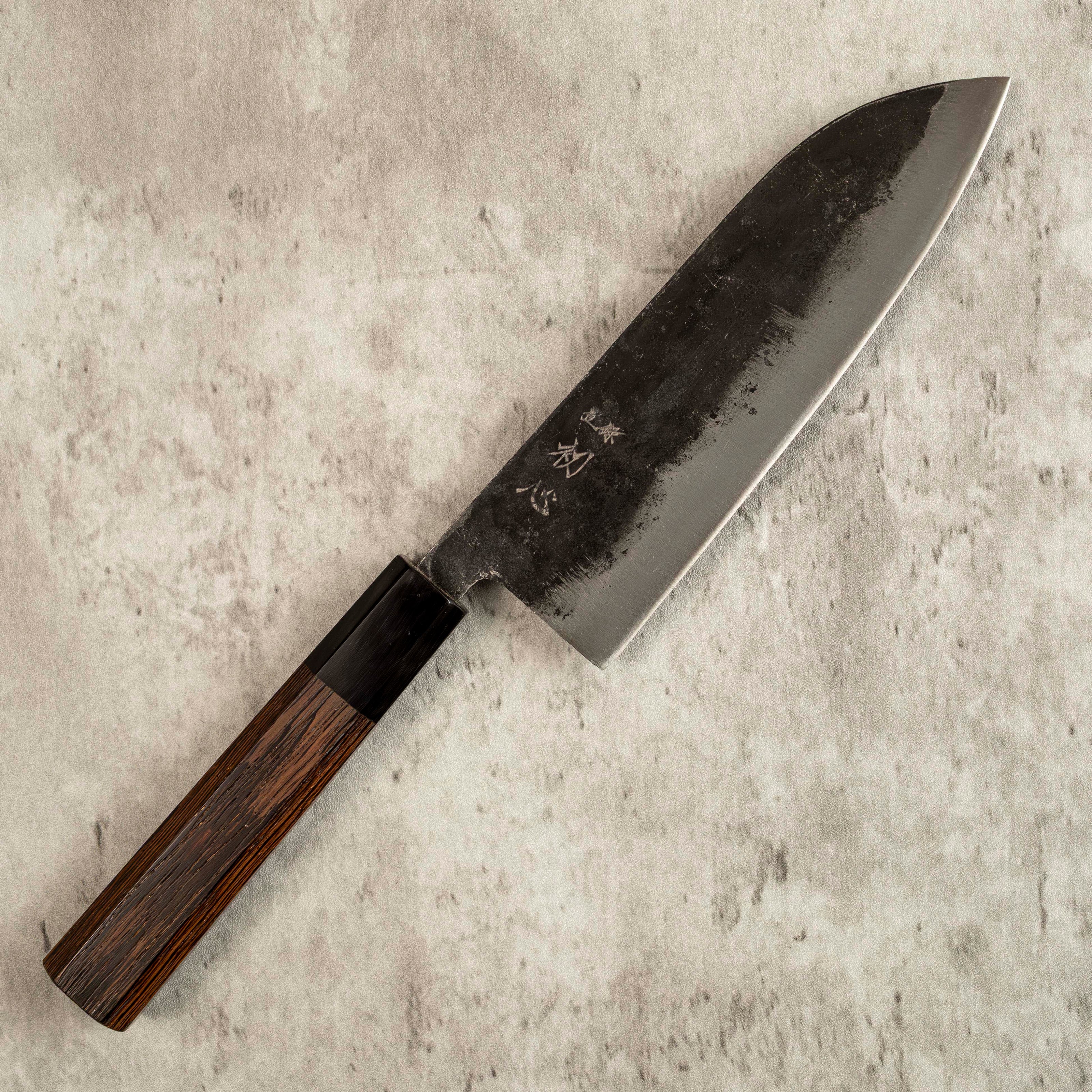 Hatsukokoro Kurogane Santoku 165 mm