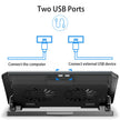 Gaming Laptop Cooler Large Size For 12-16 Inch Notebook Two USB Laptop Cooling Pads Wind Speed Adjustable Silent Laptop Stand