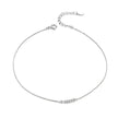 The Essential 925 Sterling Silver Charm Anklet