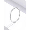 925 Sterling Silver Braided Texture Twisted Eternity Band Stackable Rings - Fine Jewelry