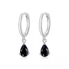 Exquisite Ishwar Water Drop Earrings | 925 Sterling Silver | 4 Colors | Statement Jewelry Sce1018