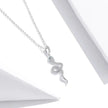 Captivating Beauty: Vintage Sterling Silver Snake Jewelry Set With Crystals