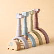 Animal Stacking Set — Wooden Balance & Stacking Toy | Wild Baby