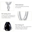 Exquisite Ishwar Water Drop Earrings | 925 Sterling Silver | 4 Colors | Statement Jewelry Sce1018