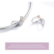 925 Sterling Silver Clear 5A Crystal Collection Family Heart X-Shape Charm Beads for Charm Bracelet & Necklace Pendant
