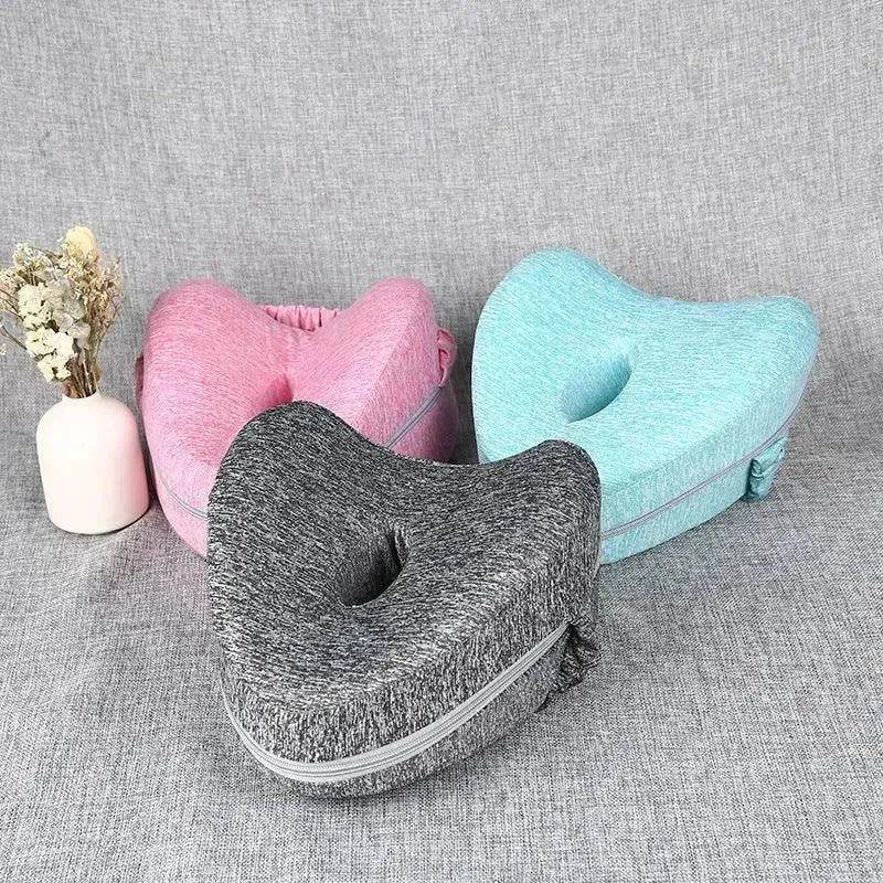 Heart Shaped Memory Foam Relaxing Leg Pillow