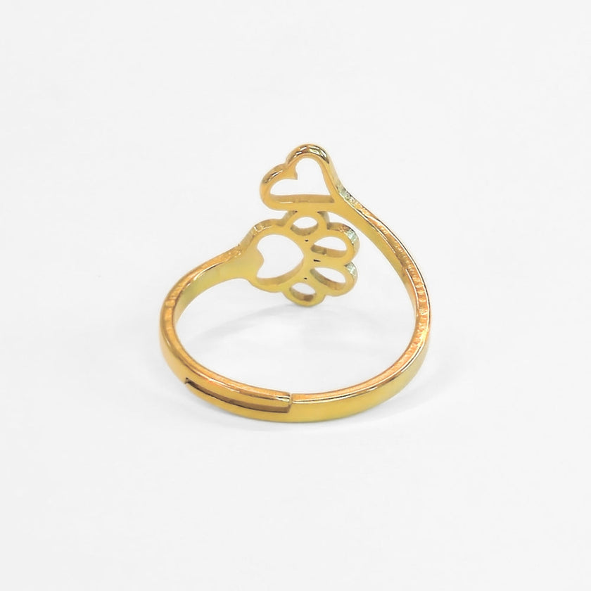 Heart & Paw Ring