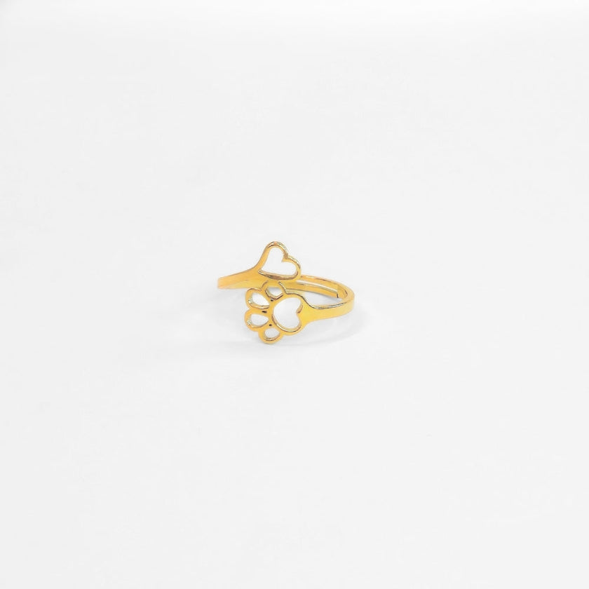 Heart & Paw Ring