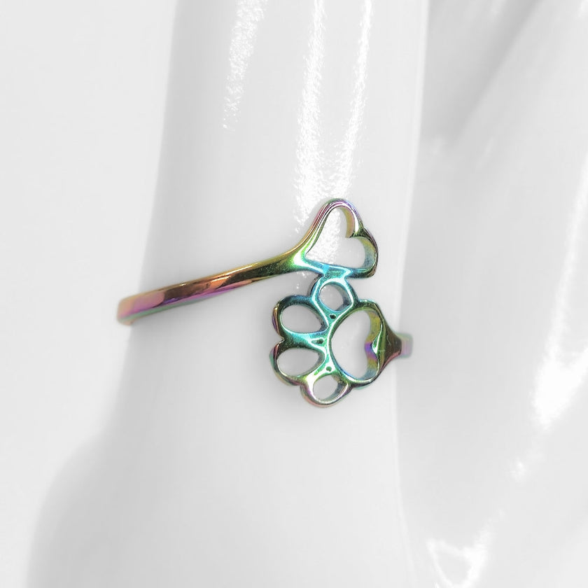 Heart & Paw Ring