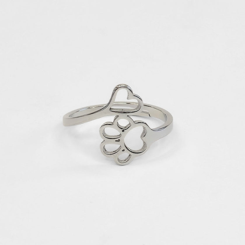 Heart & Paw Ring