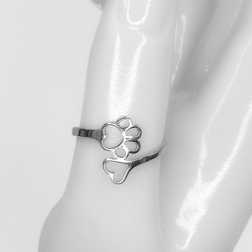 Heart & Paw Ring
