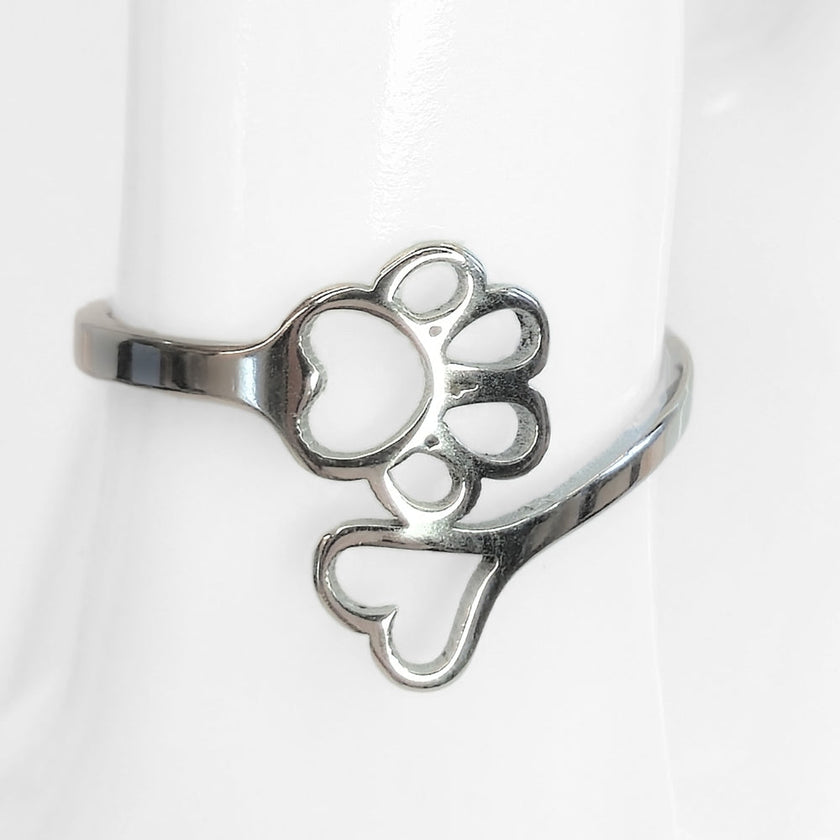 Heart & Paw Ring