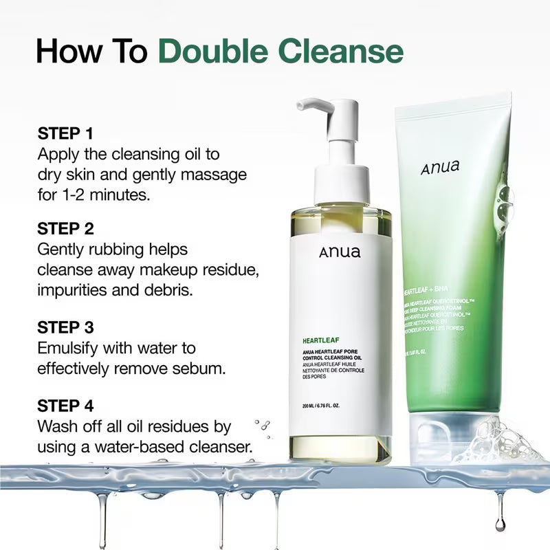Anua Heartleaf Pore Control Cleansing Oil 200ml