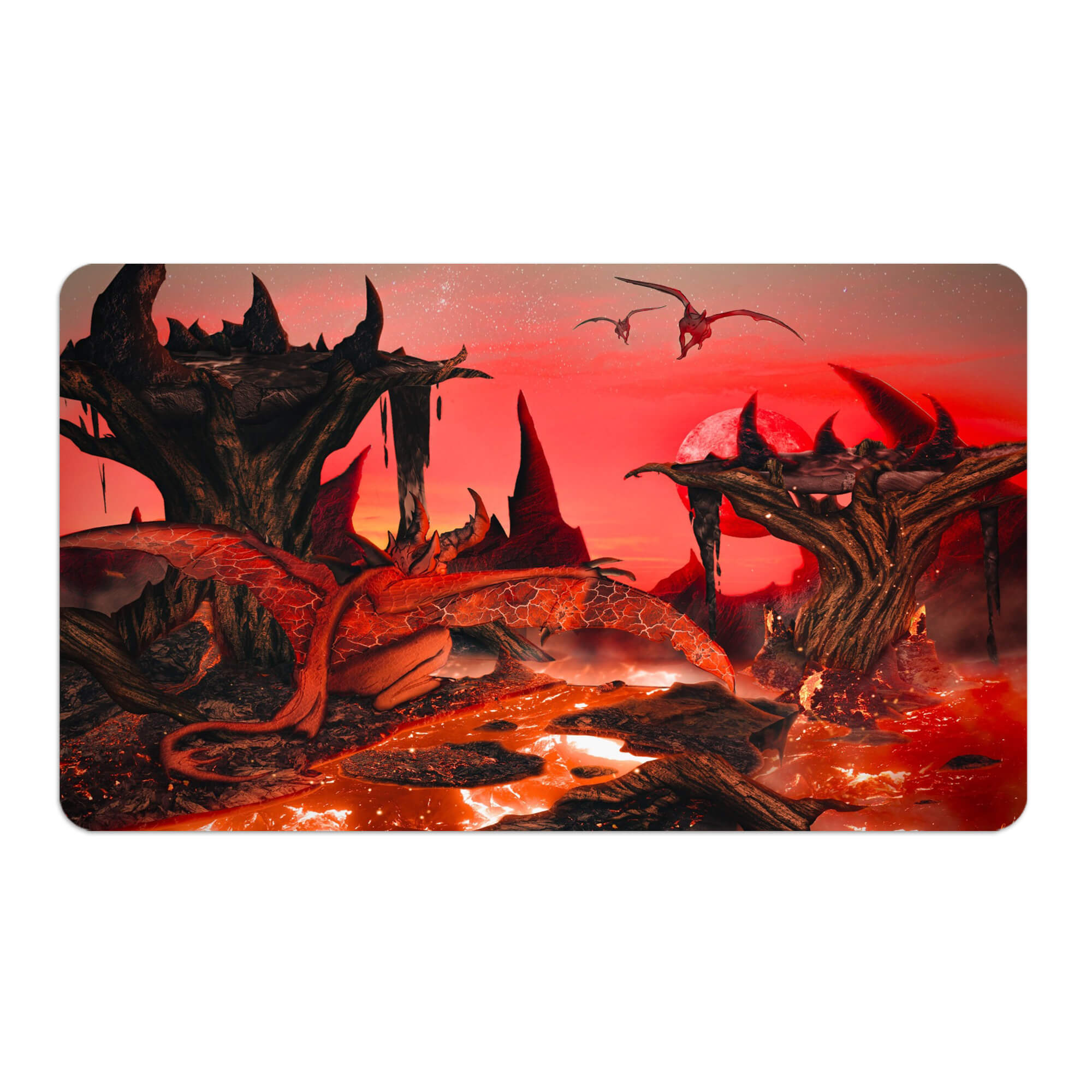 Hell Demon & Devil Creature Playmat