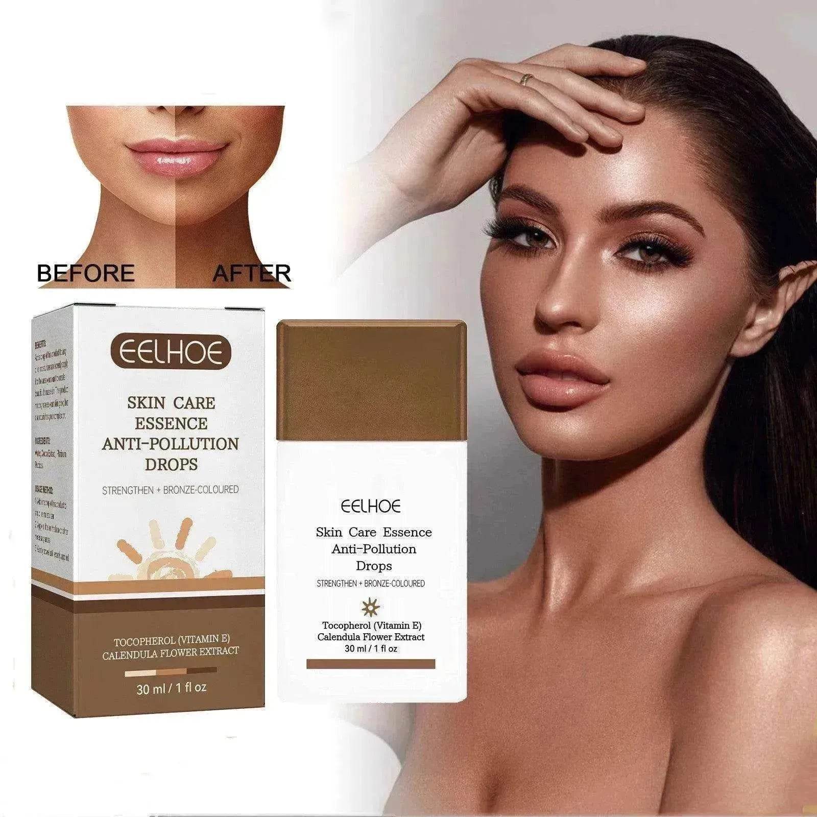 Help Black Skin Neck Cream Beach Self-tanning Bronze