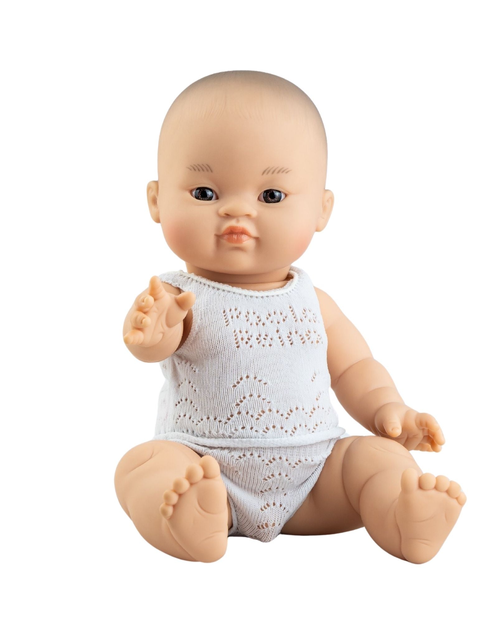 Baby Gordis - Henry with brown eyes in pajamas - Paola Reina