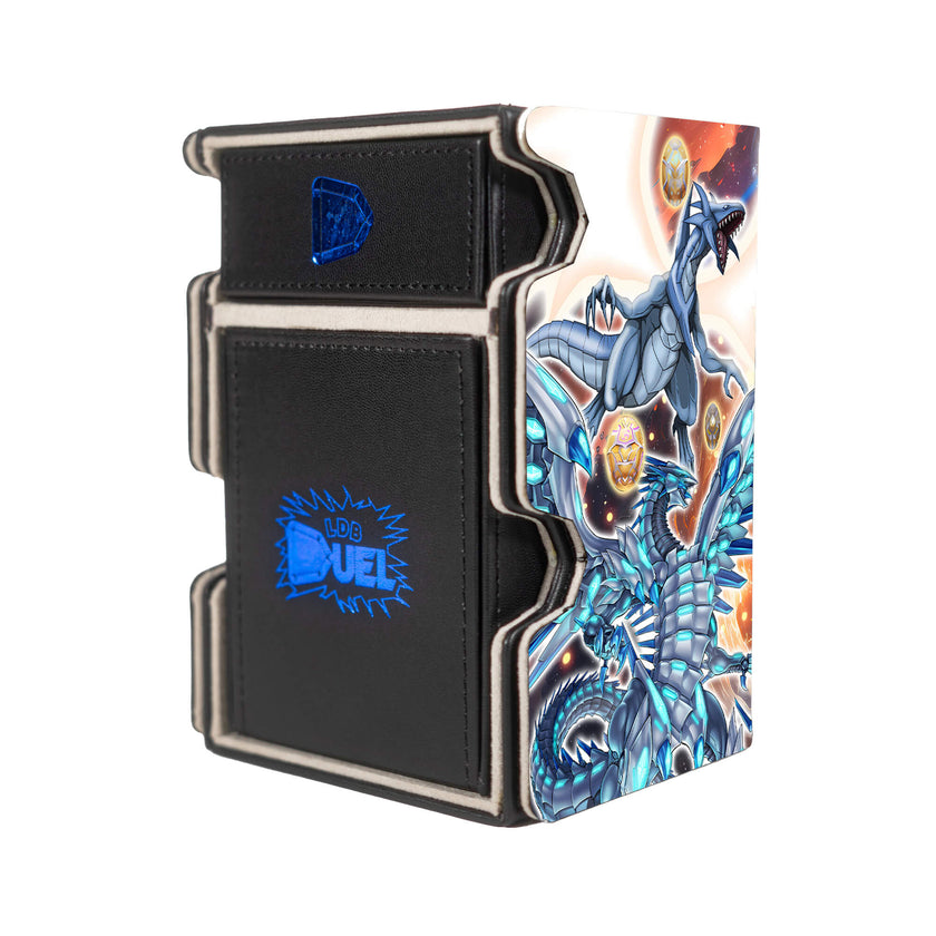 Boîte de deck Heratic Seals Blue Eyes White Dragon - Mach 3