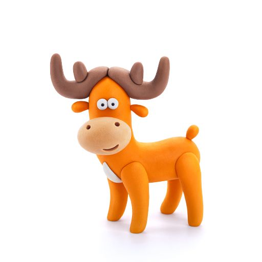 Hey Clay - CLAY SET - FOREST ANIMALS