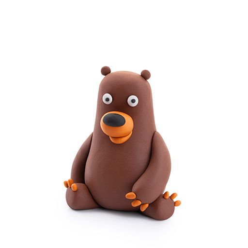 Hey Clay - CLAY SET - FOREST ANIMALS