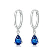 Exquisite Ishwar Water Drop Earrings | 925 Sterling Silver | 4 Colors | Statement Jewelry Sce1018