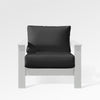 Hickory Lounge Chair with Sunbrella® Cushion