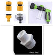 High-Pressure Foam Spray Gun for Automotive & Household Cleaning