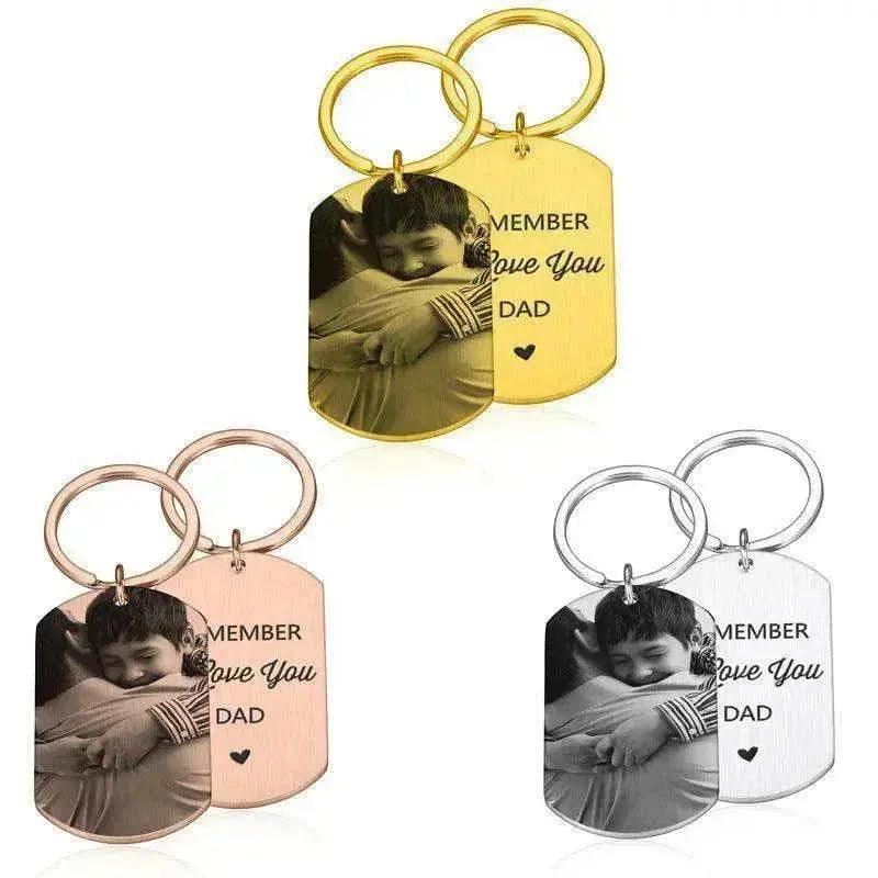 High Quality Diy Private Tag Pendant Keychain