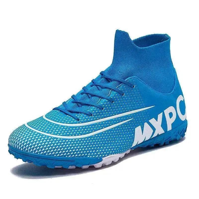 Men's High Top Football Training Shoes | Non-Slip Rubber Sole