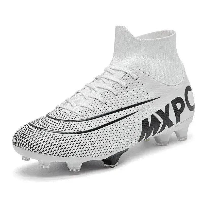 Men's High Top Football Training Shoes | Non-Slip Rubber Sole