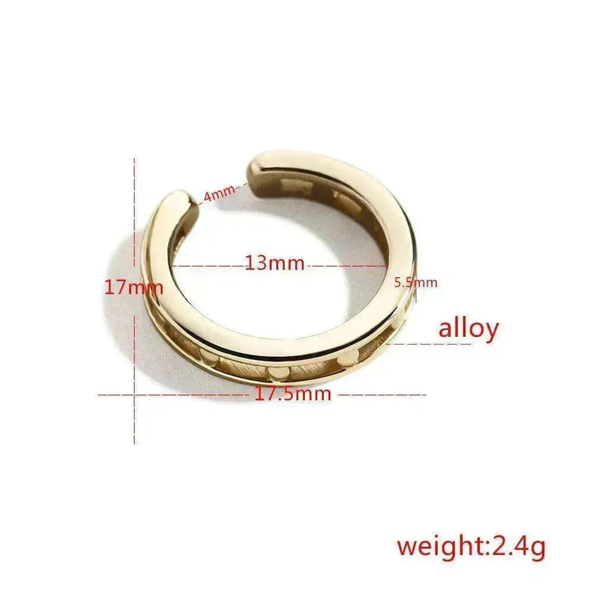 High quality alloy pin rhinestone stud earrings