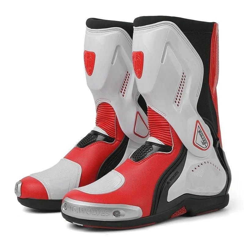 High-Top Protective Motorcycle Riding Boots – Non-Slip, Wear-Resistant | EU 40–44