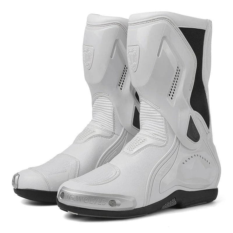 High-Top Protective Motorcycle Riding Boots – Non-Slip, Wear-Resistant | EU 40–44