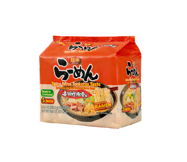 Hikari Menraku Spicy Miso Tonkotsu Ramen [Best Before Date: 2027.05.11]