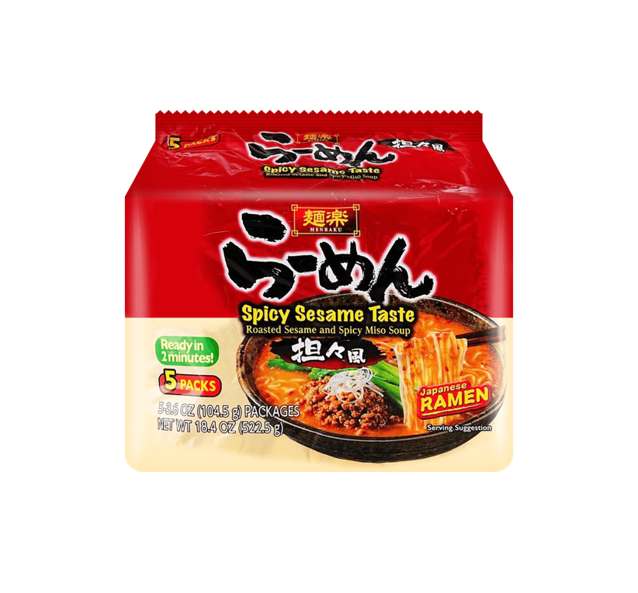 Hikari Menraku Spicy Sesame Tantan Ramen [Best Before Date: 2027.05.11]