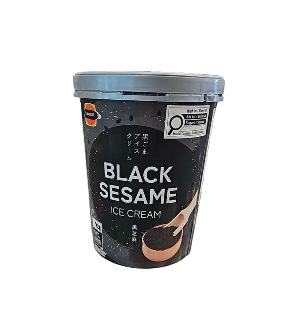 FZN: J-Basket Black Sesame Ice Cream (1L)