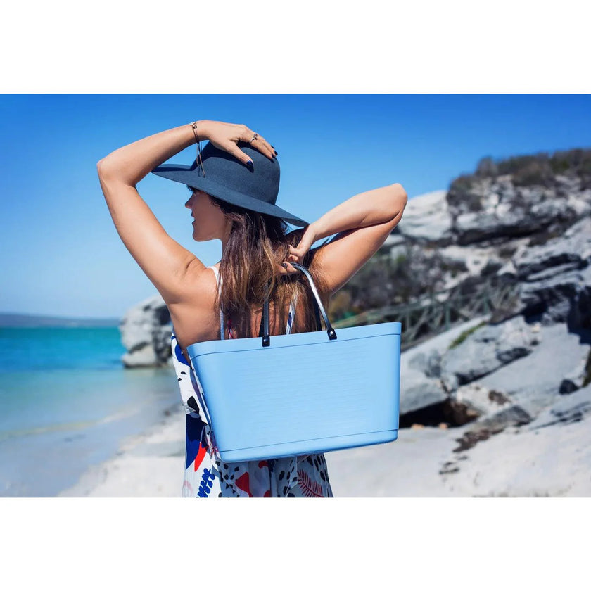 Hinza - Eco Bag Large Light-Blue 15L