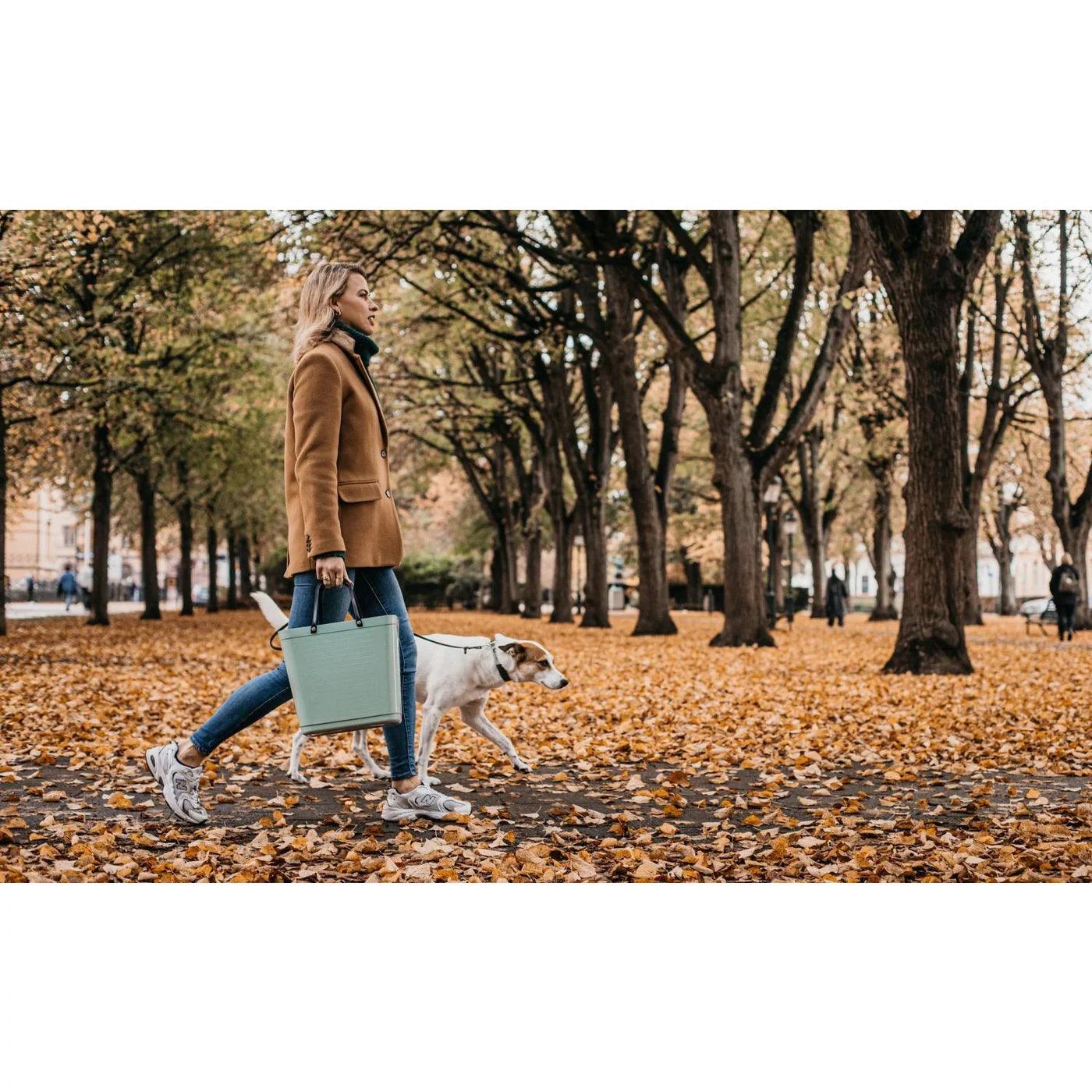 Hinza - Sac écologique grand format olive 14 L